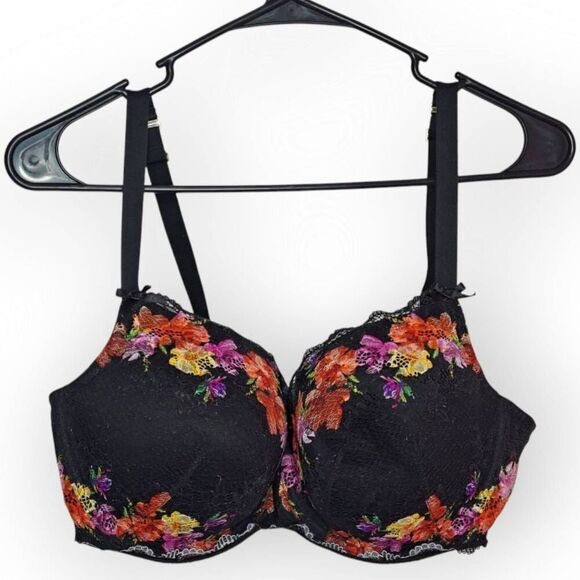 Cacique Lane Bryant Women's Plus Size Lightly Lined Balconette Bra Digital Print - Picture 1 of 8
